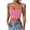 Multicolor, variant on TKLPEHG Womens Spaghetti Strap Tank Top Sleeveless Casual Summer Solid Color Tshirt Shirts Fashion Crew Neck Camisole Tank Top Loose Fit (Yellow,S)