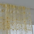thumbnail image 3 of Altsales 1PC Floral Sheer Curtains for Grils Bedroom,Flower Print Voile Tulle Curtain Drapes for Living Room Kitchen Sliding Door Light Filtering Window Treatment, 3 of 9