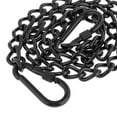 thumbnail image 4 of Hamaca Colgando La Cadena , con Carabiners, 200kg Capacidad Colgando Ganchos s ​​para El Yoga, Silla, árbol, Interior, Gimnasio Al Ai Electroforesis 99 Baoblaze Cadena colgante, 4 of 6