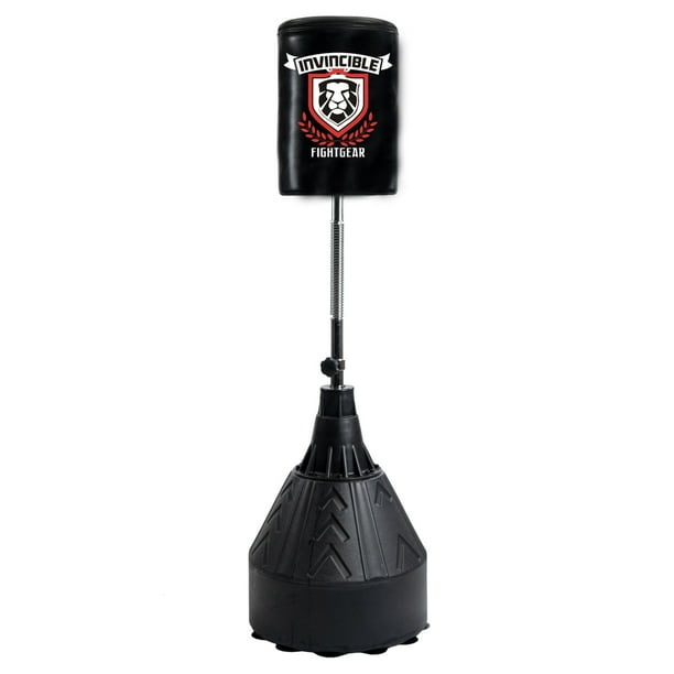 Invincible Freestanding Boxing Punching Heavy Bag for Adults & Kids