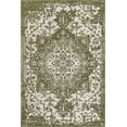 thumbnail image 2 of Jill Zarin Outdoor Collection Area Rug - Dubai (6' 1" x 9' Rectangle Green/Ivory), 2 of 7