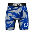 thumbnail image 2 of Men's Rock Em Socks  Royal Indianapolis Colts Game Paint Boxer Briefs, 2 of 3