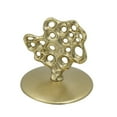 thumbnail image 5 of A&B Home Percy Aluminum Lidded Glass Jar - 7.5"Dia. x 12"H - Grey/Gold, 5 of 5