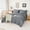 Silver Gray-Queen, variant on Carbon Black Queen 7-Piece Bed-in-a-Bag All-Season Soft Bedding Set