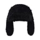 thumbnail image 3 of Gorro de felpa con orejas largas Yuyangstore Gorro de Invierno para adultos Negro, 3 of 8