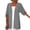 01-Gray, variant on Summer Cardigans for Women Cotton Short Sleeve Cardigan Open Front Shawls Casual Lightweight Beach Cover Ups