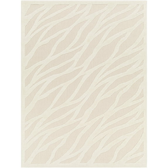 San diego Ivory 7' x 9' Indoor/Outdoor Area Rug