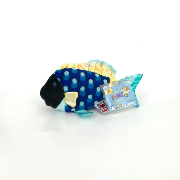 Webkinz  Lil' Kinz - Blue Trigger Fish  New with Sealed Code (BONUS 1 FUN CHOPS)