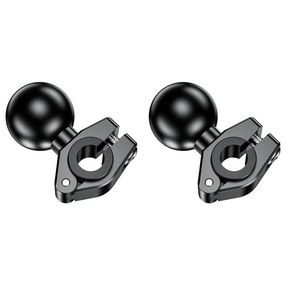 2X 1 Inch Ball Navigation Mounting Bracket Rear View Mirror Frame Fixing Support for Ram Bracket/Phone Bracket