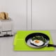 thumbnail image 3 of Tapete para secar platos extragrande de silicona premium resistente al calor (verde), 3 of 10