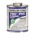 thumbnail image 2 of IPS Corporation 14002 Weld On 780 Regular-Bodied PVC Cement, Clear, Pint, 2 of 2
