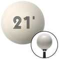 thumbnail image 1 of American Shifter  Black 21 Year Retro Series Ivory Shift Knob with M16 x 1.5 Insert Shifter Auto Brody, 1 of 1