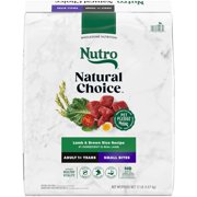 Nutro Natural Choice Small Bites Adult Dry Dog Food, Lamb and Brown Rice Recipe, 12 lbs. C25