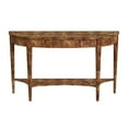 thumbnail image 3 of Butler Specialty Company Astor Burl Wood Demilune Console Table - Brown, 3 of 8