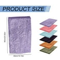 thumbnail image 3 of Carpet,24x16in Silky Soft Bathroom Rugs Non Absorbent Cotton Mats Thick Toilet Area Rugs For Bathroom Shower & Machine Washable Entrance Mats, 3 of 9
