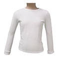 thumbnail image 3 of Playera George Talla EG 16 Cuello Redondo Tela Térmico Blanco, 3 of 4
