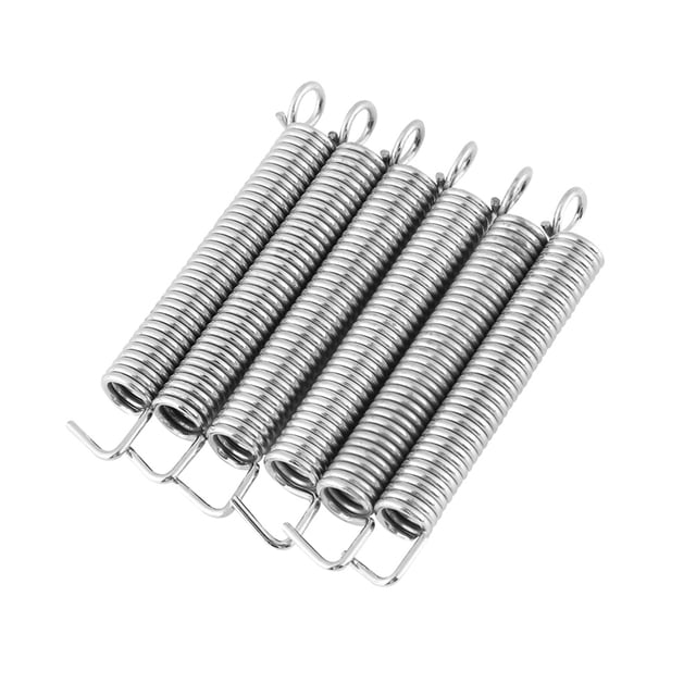 6 unids/set de resortes de puente trémolo de guitarra eléctrica profesional para tipo ST