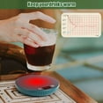 thumbnail image 5 of Deago Electric Coffee Mug Warmer for Desk with Auto Shut Off, 2 Temperature-Setting Smart Cup Warmer for Heating Coffee, Beverage, Milk and Tea, 5 of 9