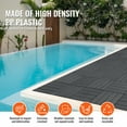 thumbnail image 5 of KFFKFF Click-Together Deck Squares, Set of 36, 12"x12" Covering 36 sq. ft, Resilient Plastic Outdoor Ground Cover, Suitable for All Climates, Patio and Deck Flooring Solution for Poolside, Balcony, 5 of 9
