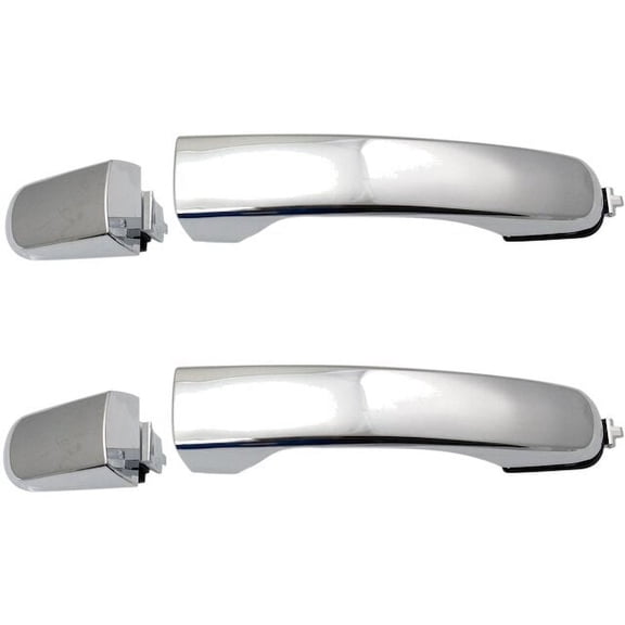 Left and Right Door Handle Set 2 Piece - Compatible with 2008 - 2017 Buick Enclave 2009 2010 2011 2012 2013 2014 2015 2016