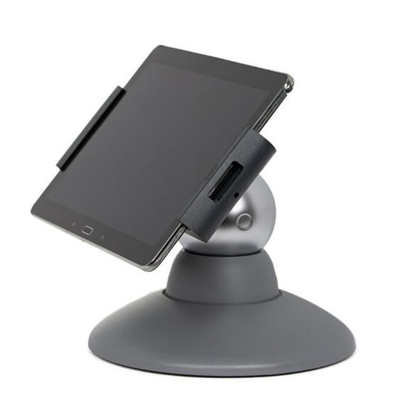 Durables Produits de Bureau 893623 Support de Tablette Support de Table à Mouvement à 360 Degrés, Argent