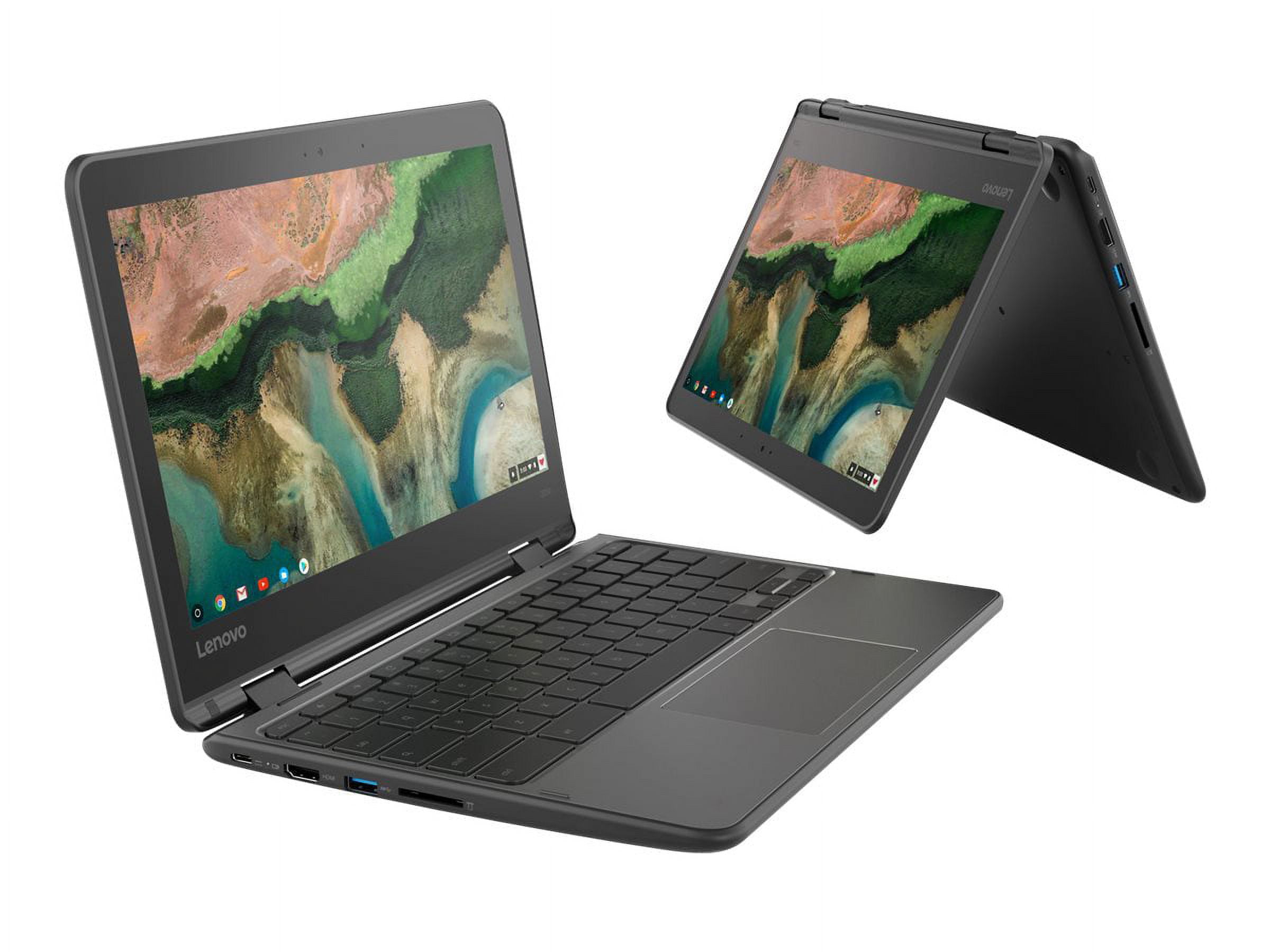 Lenovo 300e Chromebook (2nd Gen) AST 82CE - Flip design - AMD A4