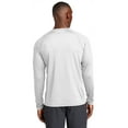 thumbnail image 2 of Sport-Tek ST470LS Long Sleeve Rashguard Tee , White, 2XL, 2 of 4