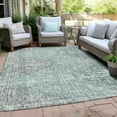 thumbnail image 4 of Dalyn Rugs Machine Washable Indoor/Outdoor Chantille Teal 5' x 7'6" Rug, 4 of 9