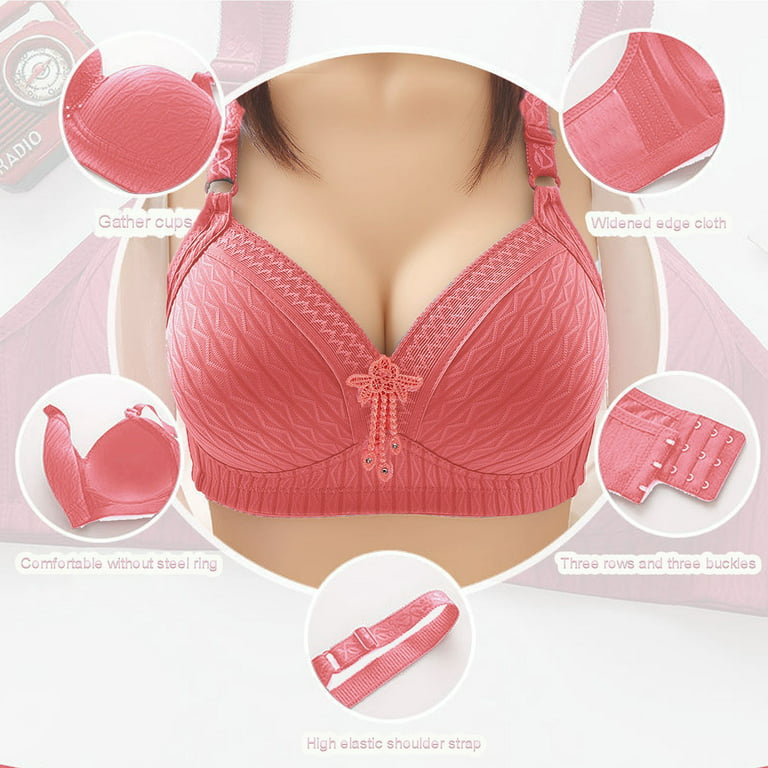 SELONE 2023 Everyday Bras for Women Push Up No Underwire Plus Size for Sagging  Breasts Hollow Out Fashion Bowknot No Rims Nursing Bras for Breastfeeding  High Impact Bras Sports Bras for Women