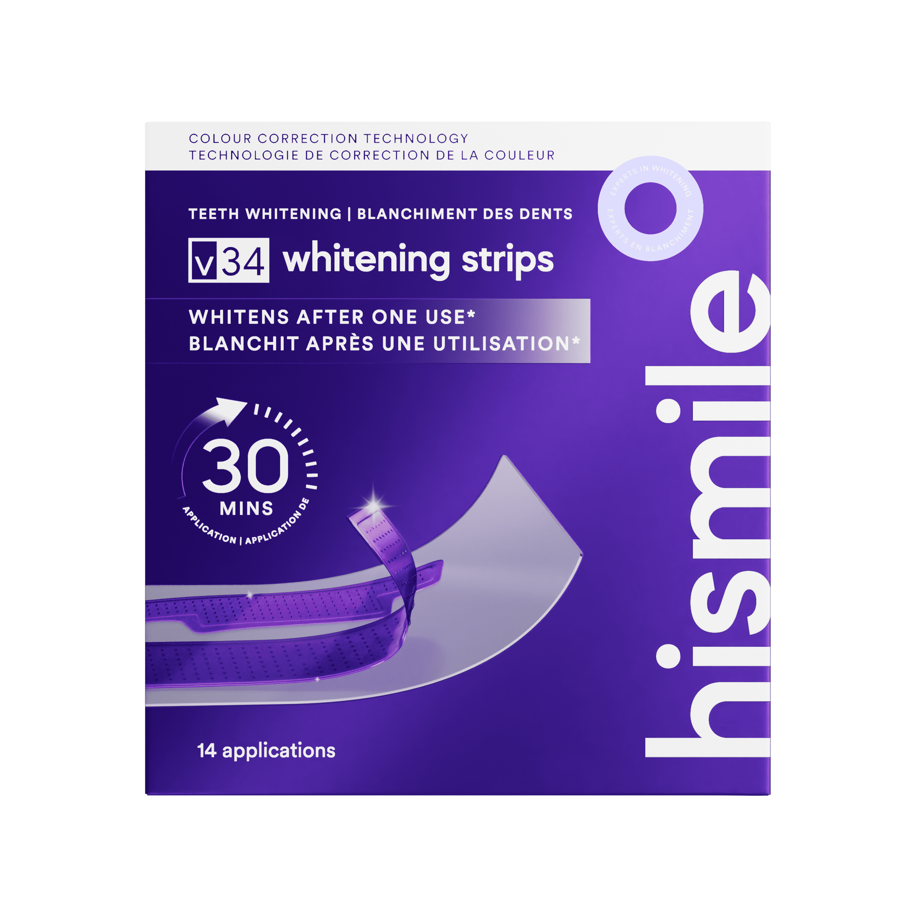 Hismile V34 Teeth Whitening Strips 14pk
