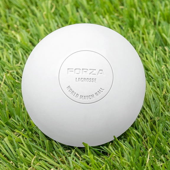 FORZA World Match Lacrosse Balls [White] - Pack of 1