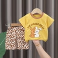 thumbnail image 4 of UAYOTSE Toddler Baby Kids Boys Dinosaur Summer Pajamas Sleepwear Tops Pants Outfits Set,Sizes 18-24 Months, 4 of 4