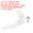 Grey White, variant on Uxcell 3mm Ceiling Lampshade Clips Fixed Buckle Light Fixture Accessories White 15 Pair