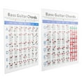 thumbnail image 2 of Bass Guitar Chords Chart, 12 Standard  Keys Bass Note Chart Easy Carry  For Beginners For  Songwriters, 2 of 8