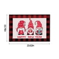 thumbnail image 3 of Xihbxyly Oferta de Hoy Alfombras de Cocina Navideñas, Tapete de Cocina con Gnomo Navideño, Tapetes de Cocina Antideslizantes para El Piso, Decoraciones Navideñas de Invierno, 3 of 7