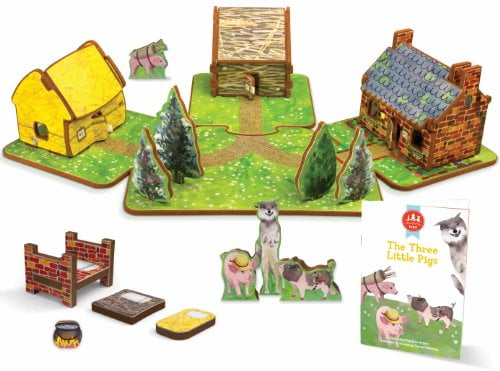 3 little pigs toys