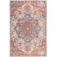 thumbnail image 6 of GLN Rugs Gordion - Indoor, Machine Washable Area Rug 2'x3' Cream/Terra Home Carpet, 6 of 7