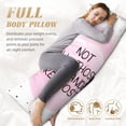 thumbnail image 5 of Lsque Not All Those Who Wander Are Lost Body Pillow Case Cover,Ultra-Soft Microfiber Bed Pillow Cases 20x54 inches,Elegant Bedding,Breathable Durable Pillow Cover with Envelope Closure, 5 of 8