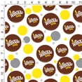 thumbnail image 2 of Willy Wonka and the Chocolate Factory Wonka Bar Logo Premium Gift Wrap Wrapping Paper Roll, 2 of 5