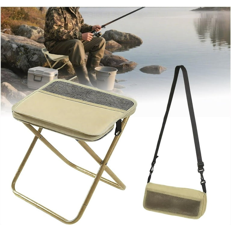 backpack compact travel stool Roptat 2 Pack Camping Stool,Portable Folding Lightweight Seat for Camping Fishing Hiking Gardening Outdoor Walking Backpacking Travelling and Beach with Carry Bag : Sports & Outdoors Quick Folding FUNDANGO Folding Tripod Stool