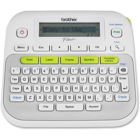 Brother P-Touch PT-D210 Easy, Compact Label Maker, 2 (Best Brother P Touch Label Maker)