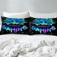 thumbnail image 4 of Game Duvet Cover Set Fluffy Video Gaming Bedding Sets Gamer Room Decor Twin Size Colorful Black Gamepad Soft Game Bedding Set for Boys Teen 1 Duvet Cover and 1 Pillowcase, 4 of 4