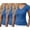 Dark Blue, variant on Women’s Very Important Tee V-Neck - Stylish Casual Short Sleeve T-Shirt, Slim Fit, Soft & Lightweight Fabric Blue 3XL