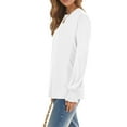 thumbnail image 2 of Fantaslook Blouses for Women Dressy Puff Sleeve Tunic Tops Casual Fall Shirts, 2 of 6