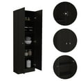 thumbnail image 2 of Boahaus Cayenne Kitchen Cabinet, Assembled Product Height 70 in, Black, 2 of 6