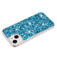 thumbnail image 2 of Allytechgroup Glitter Bling Case Compatible with Apple iPhone 15 for Girls Women, Slim Fit Soft TPU Back Cover Anti-Scratch Bumper Shockproof Phone Case for iPhone 15, Blue, 2 of 5