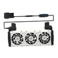 thumbnail image 3 of Enfriador de tanque de peces, enfriador de viento frío para tanque de peces, enfriador de acuario portátil ajustable, ventilador de refrigeración de, 3 of 8