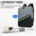 thumbnail image 4 of Latrodar Fashion Three-piece Backpack Backpack Male Business Upgraded apacity Students Bag Gray 18x12 Inch Home Gadgets, 4 of 5