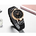 thumbnail image 2 of Reloj de mujer Reloj de pulsera de lujo de moda Reloj de metal resistente al agua Reloj de cuar MINI FOCUS Mirar, 2 of 7