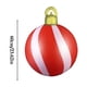 thumbnail image 3 of Uuiauoio Outdoor Inflatable Christmas Ball Decorations with Shining Glitter PVC Holiday Party Decor for Lawn Garden Xmas Tree Yard, 3 of 7